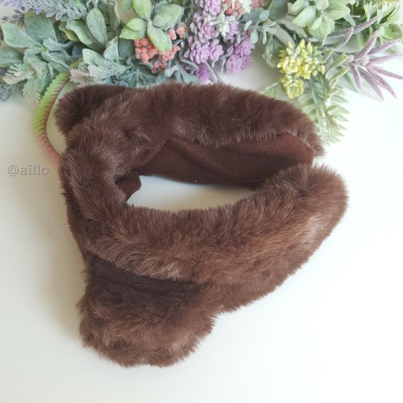 Cute Plush Bear Ears Headband - Picture 4 of 8